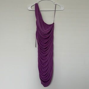 Lioness purple one strap dress size US 6